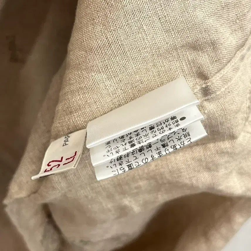 [BUNJANG] PAPAS Linen Shirt LL / PAPAS (Made in Japan) 린넨 셔츠 새상품 LL