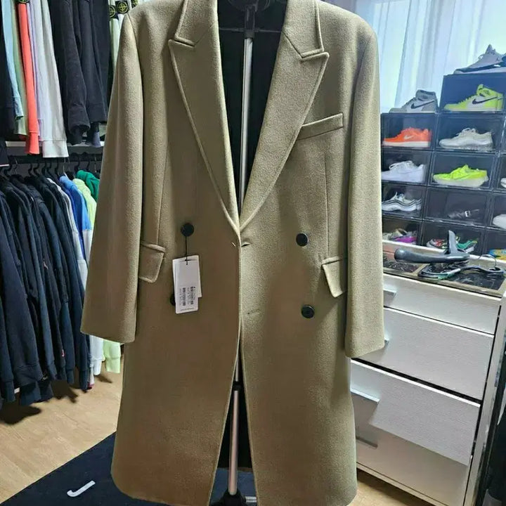 [BUNJANG] River Classy Men's Double Wool Coat / 리버클래시 남성 더블 울코트(새상품) 사이즈 L