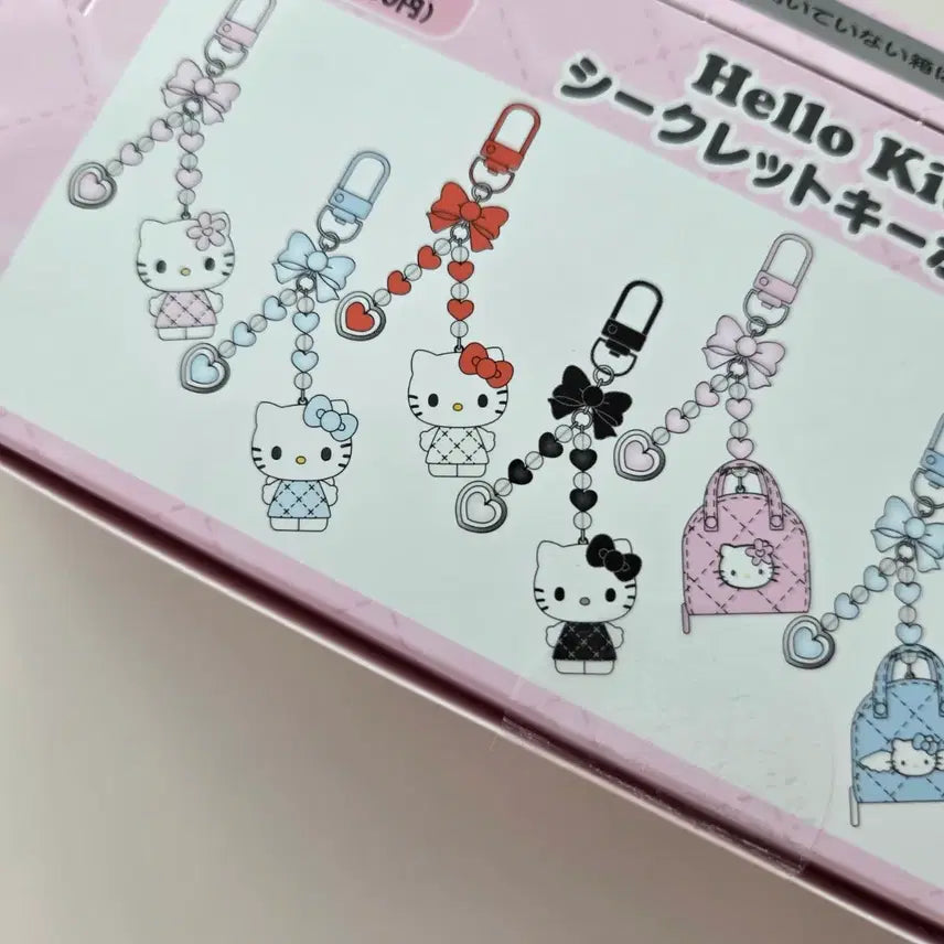[BUNJANG] Hello Kitty Quilt Series Miniature Keyring / 퀼트시리즈 헬로키티 미니어쳐 키홀더 키링