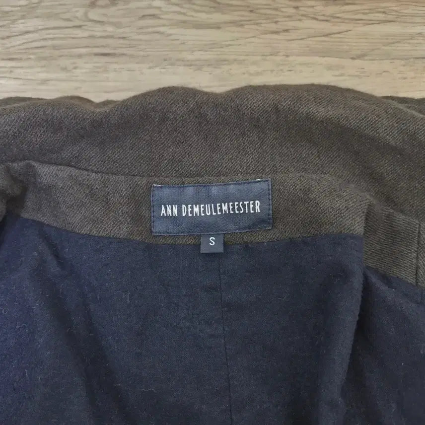 [BUNJANG] Ann Demeulemeester Cotton Wool Button Vest / [S] 앤드뮐미스터 코튼 울 버튼 베스트