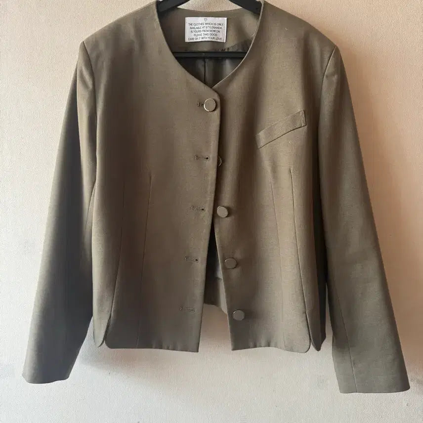 [BUNJANG] Stylenanda Semi-Crop Jacket / 스타일난다 세미크롭 자켓