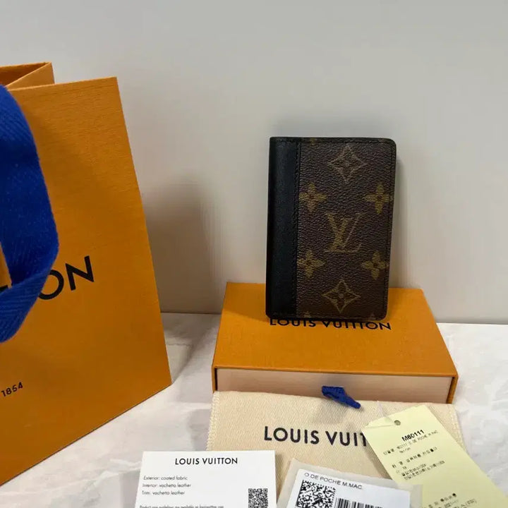 [BUNJANG] Louis Vuitton Monogram Macassar Pocket Organizer / 루이비통 포켓 오거나이저 모노그램 마카사