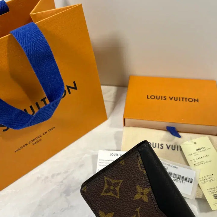[BUNJANG] Louis Vuitton Monogram Macassar Pocket Organizer / 루이비통 포켓 오거나이저 모노그램 마카사