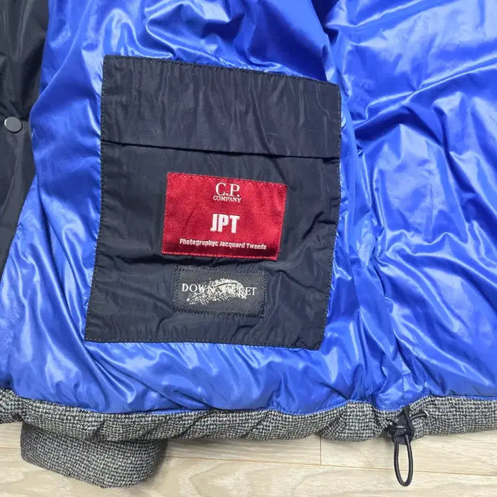 [BUNJANG] CP Company Herringbone Padded Jumper / CP컴퍼니 패딩 점퍼 헤링본