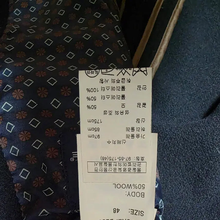 [BUNJANG] Man On The Boon Peacoat Navy 48 / 맨온더분 피코트 새상품 48