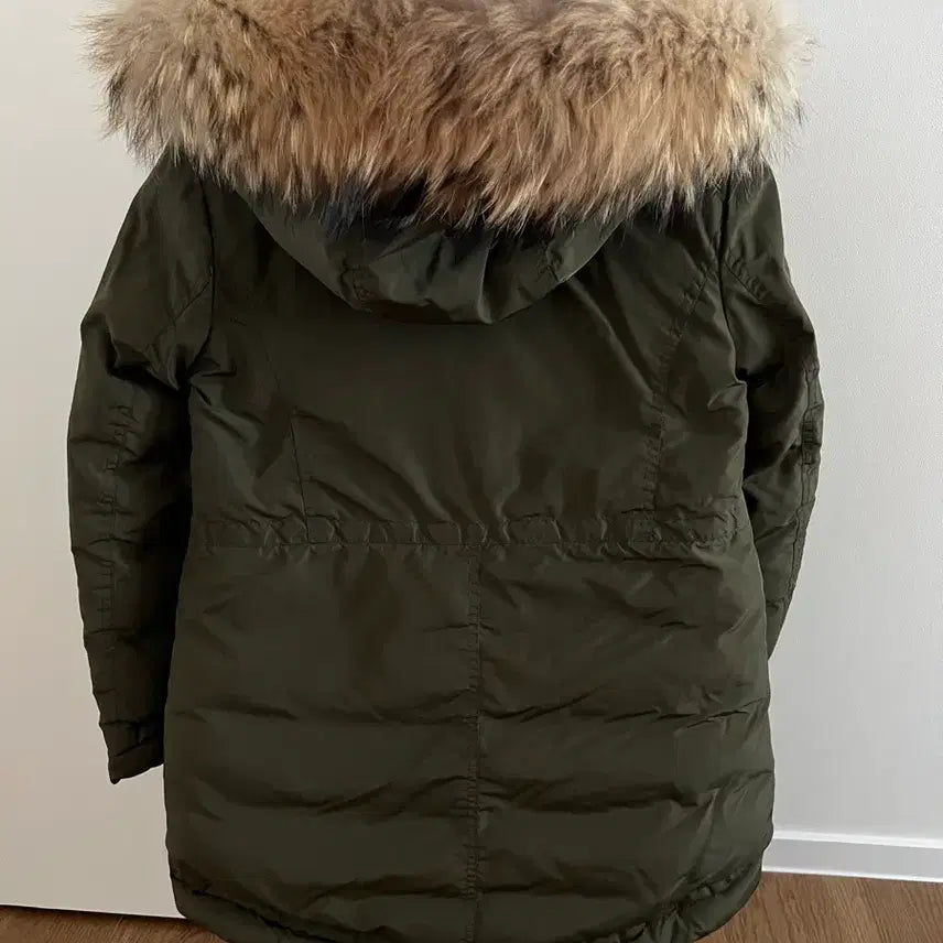 [BUNJANG] Moncler Natural Fur Padded Jacket 12Y / 정품 몽클레어 천연 퍼 패딩 12Y