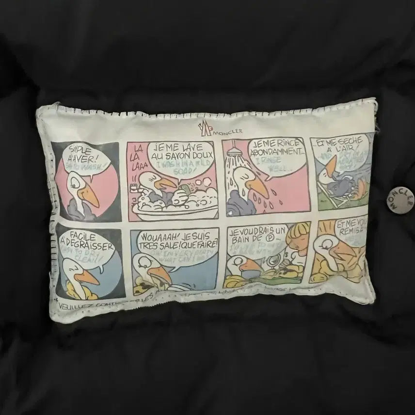 [BUNJANG] Moncler Natural Fur Padded Jacket 12Y / 정품 몽클레어 천연 퍼 패딩 12Y