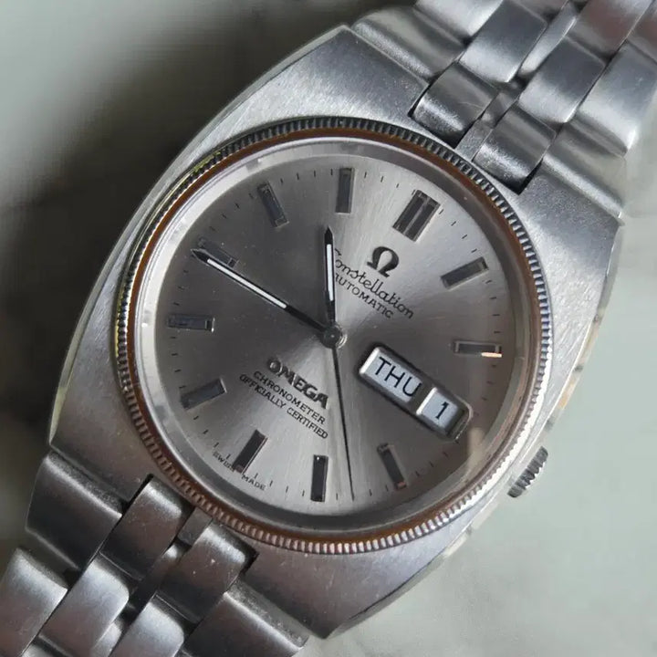[BUNJANG] Omega Constellation Chronometer Certified Vintage Watch / 오메가 컨스틸레이션 (크로노미터 인증)