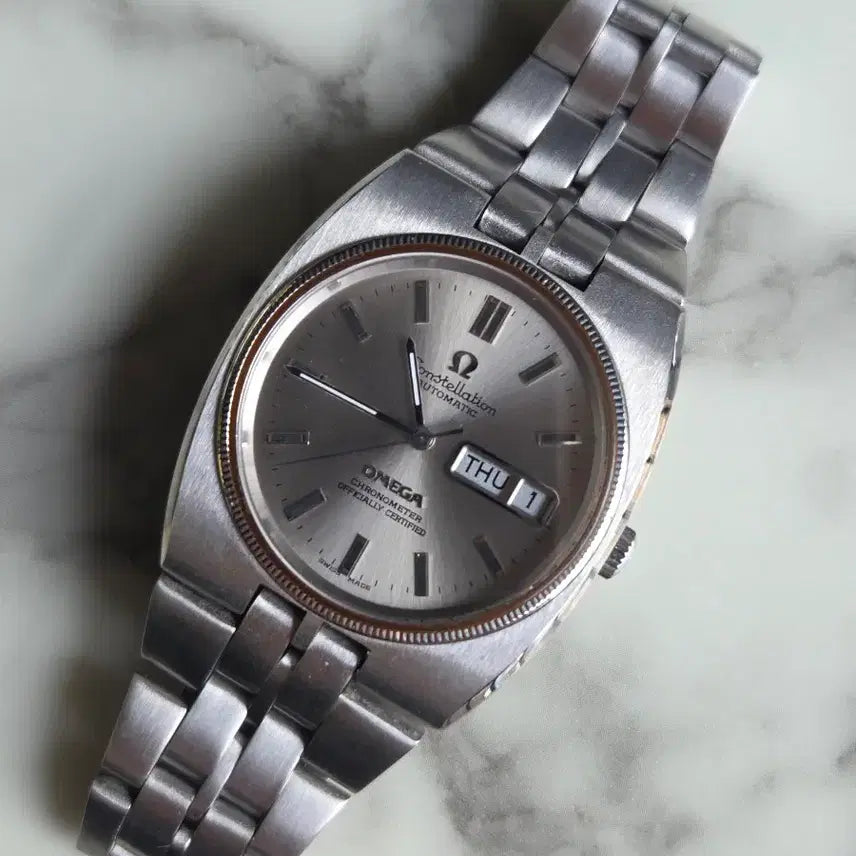 [BUNJANG] Omega Constellation Chronometer Certified Vintage Watch / 오메가 컨스틸레이션 (크로노미터 인증)