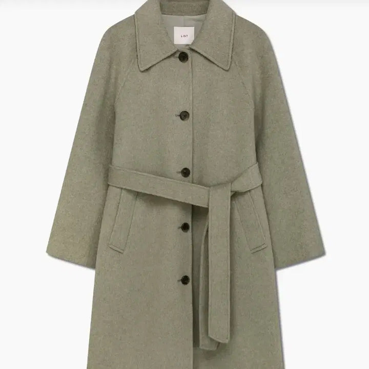 [BUNJANG] List Handmade Coat - Light Khaki - Women's Coat / 리스트 핸드메이드코트 마지막가격내림