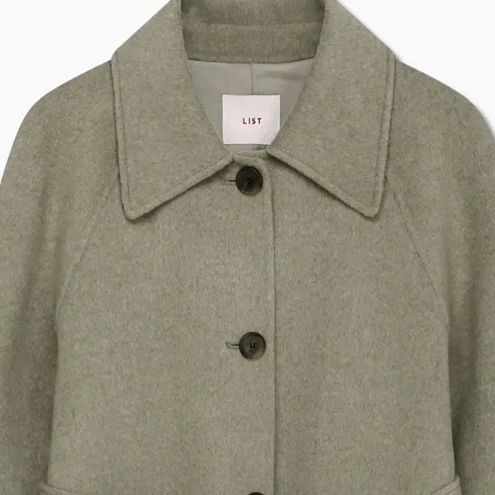 [BUNJANG] List Handmade Coat - Light Khaki - Women's Coat / 리스트 핸드메이드코트 마지막가격내림