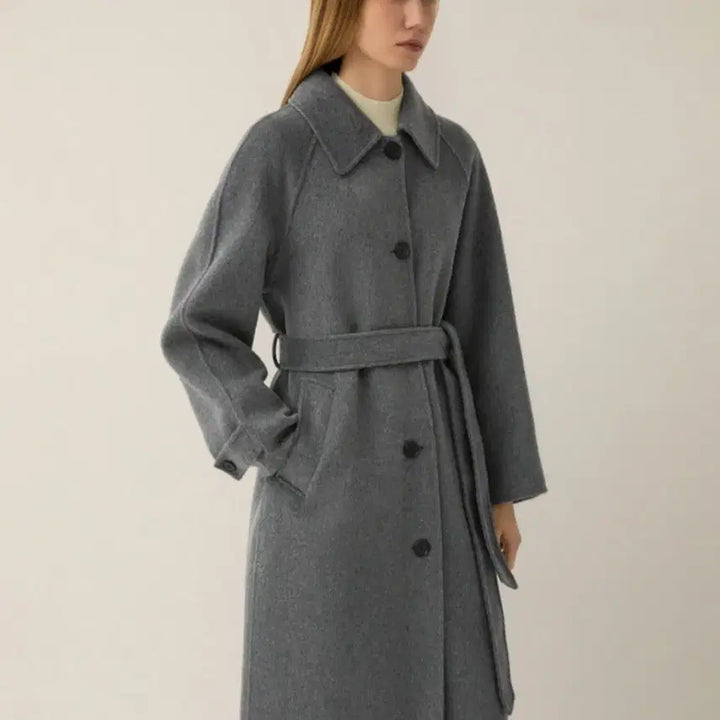 [BUNJANG] List Handmade Coat - Light Khaki - Women's Coat / 리스트 핸드메이드코트 마지막가격내림