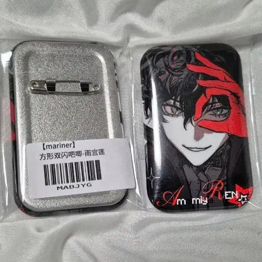 [BUNJANG] Persona 5 Joker Square Badge Set / 페르소나5 조커 사각 뱃지 세트