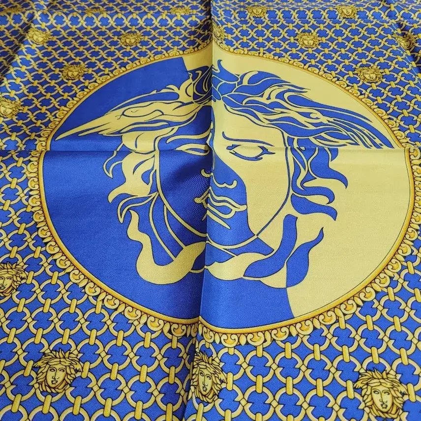 [BUNJANG] Versace Silk Scarf / 정품 베르사체 실크 스카프