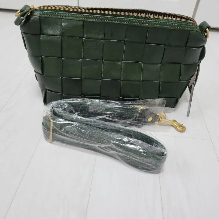 [BUNJANG] Leather Crossbody Bag / 가죽공방 최상급 소가죽 크로스백