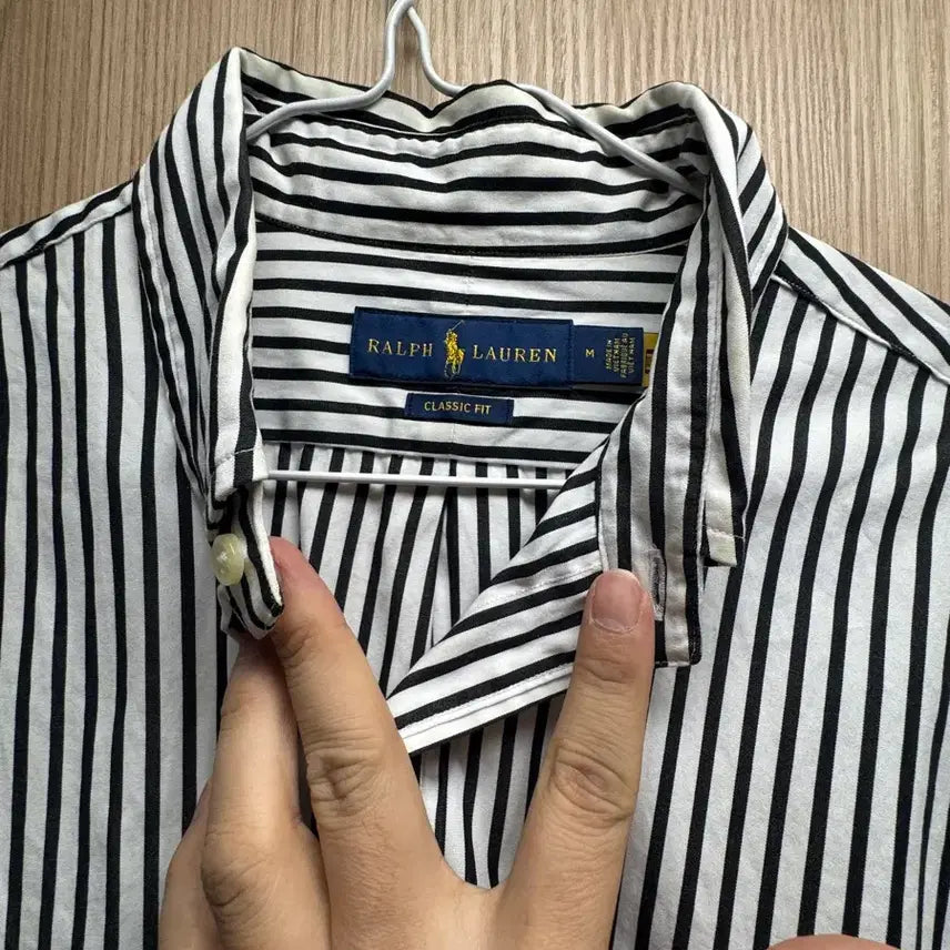 [BUNJANG] Polo Ralph Lauren Striped Oxford Shirt / 폴로 스트라이프 옥스포드 셔츠