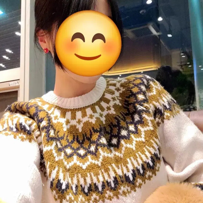 [BUNJANG] ZARA Knit Sweater / 자라 소매 퍼 니트