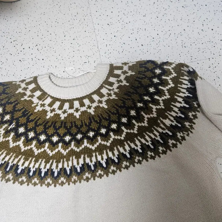 [BUNJANG] ZARA Knit Sweater / 자라 소매 퍼 니트