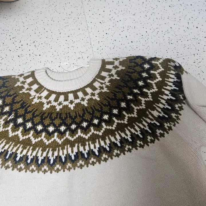 [BUNJANG] ZARA Knit Sweater / 자라 소매 퍼 니트