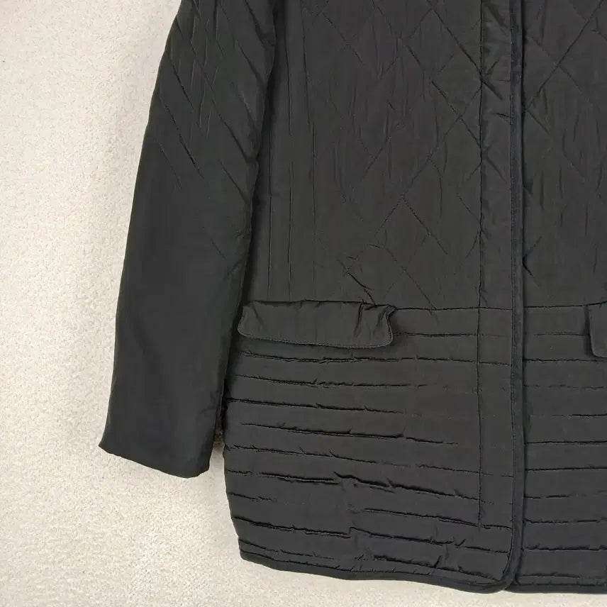 [BUNJANG] Black Quilted Jacket (Size 55) / abplus 여성 블랙 퀼팅 자켓(55)