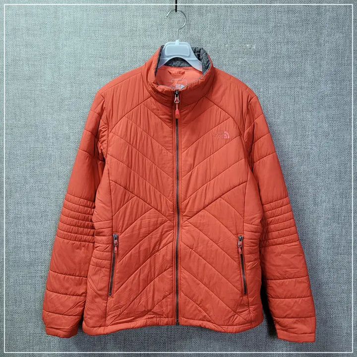 [BUNJANG] The North Face Orange Padded Jacket (Women's) / 5e. 노스페이스 다홍오렌지 패딩자켓 여성95L