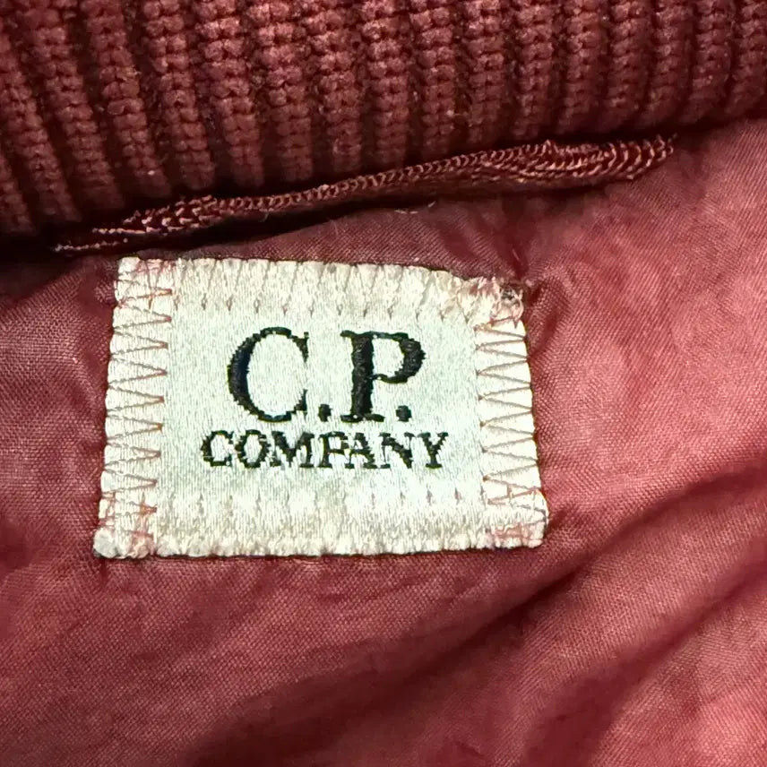 [BUNJANG] C.P. Company Burgundy Padded Jacket / [정품/95] C.P. 컴퍼니 버건디 패딩 자켓