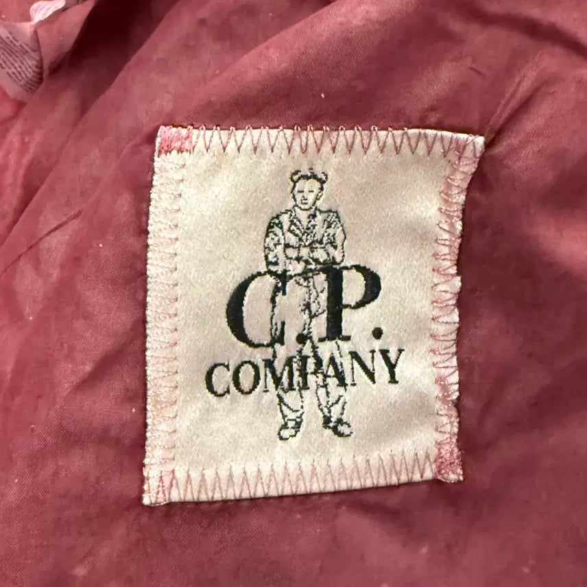 [BUNJANG] C.P. Company Burgundy Padded Jacket / [정품/95] C.P. 컴퍼니 버건디 패딩 자켓
