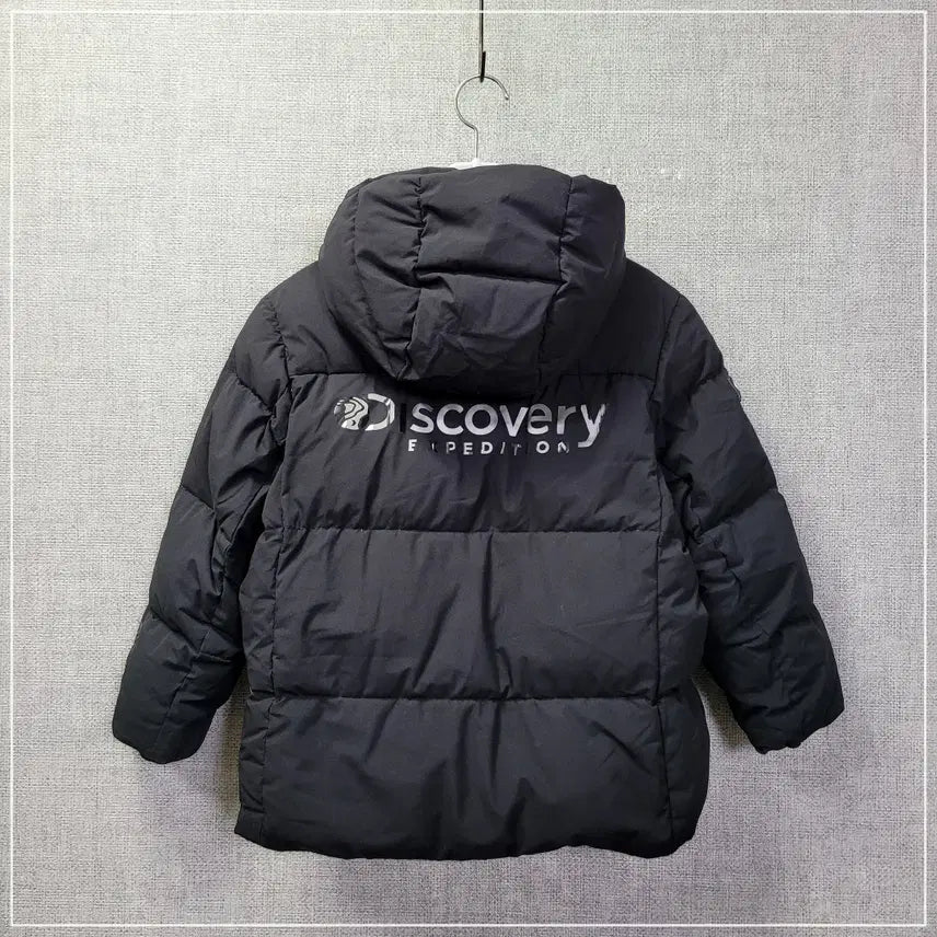 [SOLD OUT] 17. 디스커버리 블랙 구스다운 해비자켓 키즈130