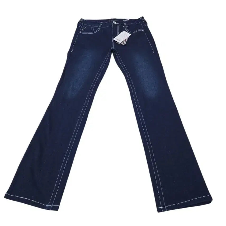 [BUNJANG] Unbranded Denim Bootcut Jeans / 진청 데님 부츠컷 청바지 새상품