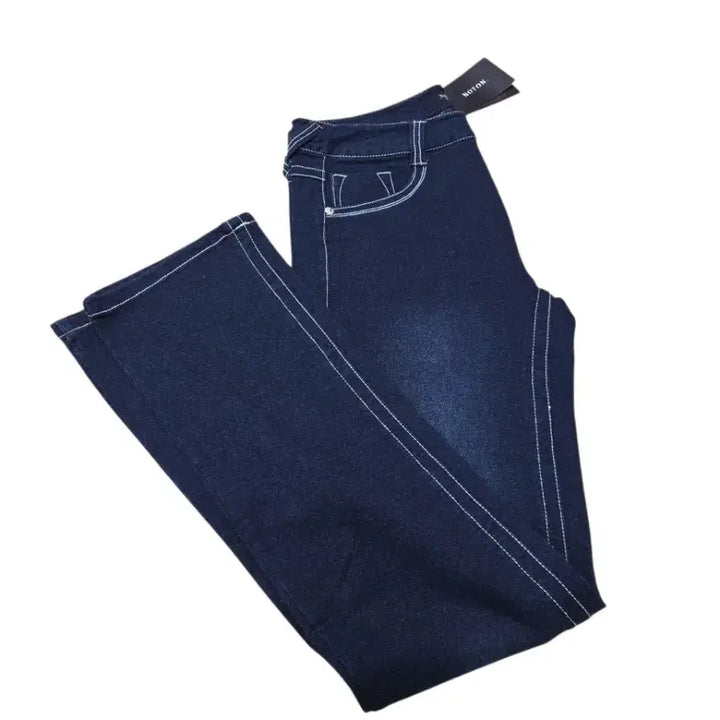 [BUNJANG] Unbranded Denim Bootcut Jeans / 진청 데님 부츠컷 청바지 새상품