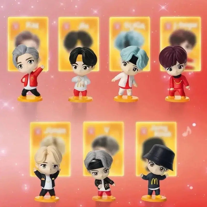 [BUNJANG] McDonald's TinyTan Figure Set / Mcdonald tinyTan 피규어 세트