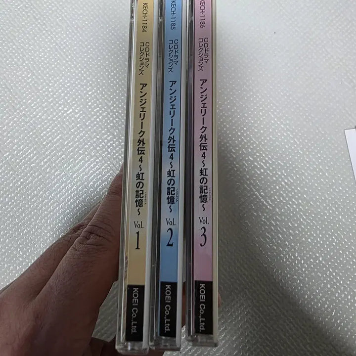 [BUNJANG] Angélique Gaiden 4 Drama CD Set / 안젤리크 외전4 무지개 기억 드라마 CD 1~3 SET판매합니다.