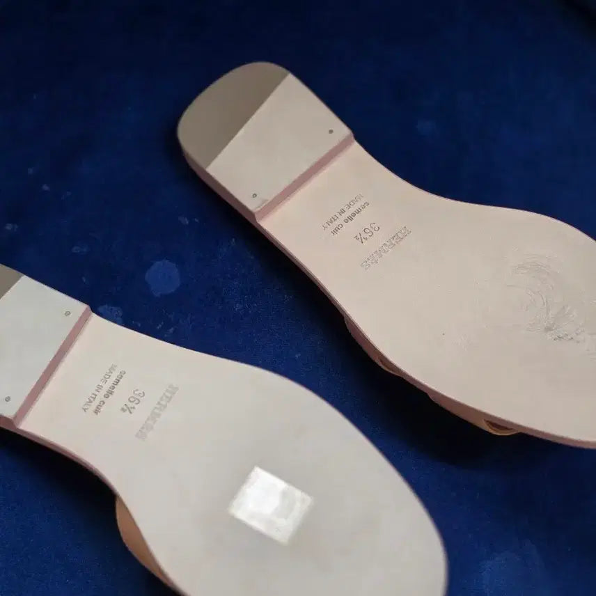 [BUNJANG] Hermes Oran Sandals Granit Rose 36.5 / <새상품 정가이하> 에르메스 오란 샌들 Granit Rose 핑크베이지