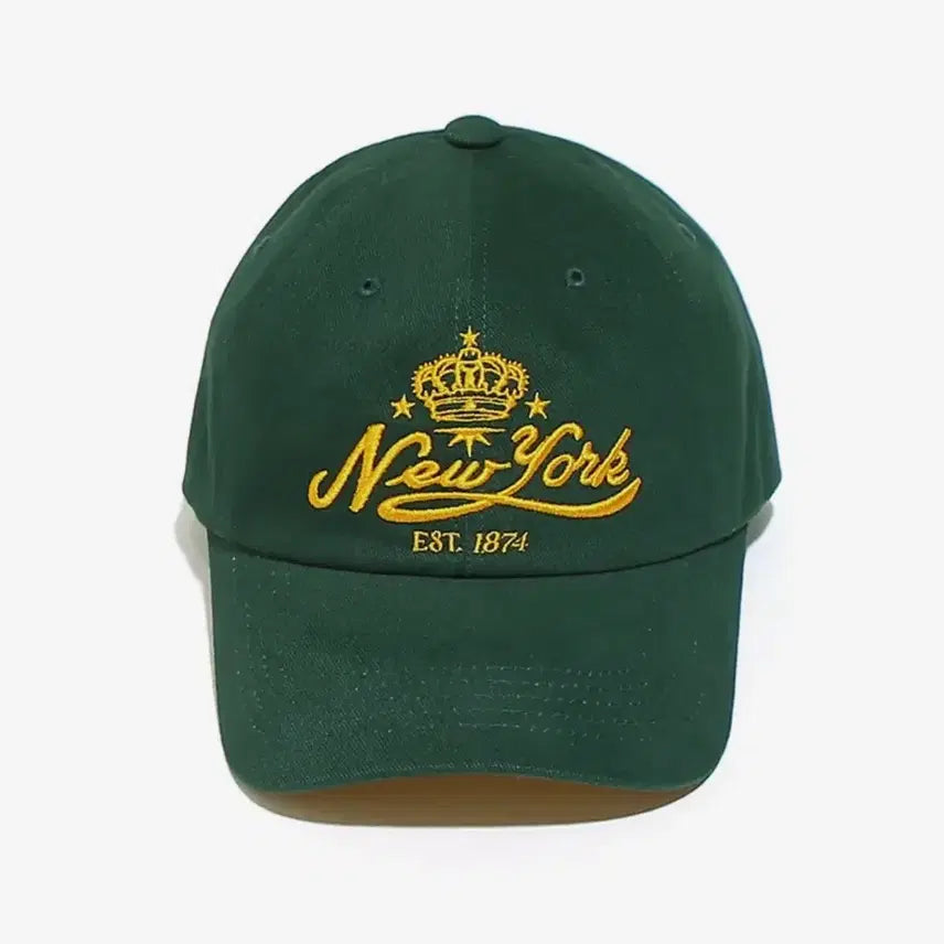 [BUNJANG] OGAF Vintage Embroidered Green Ball Cap / 오가프 빈티지 자수 그린 볼캡