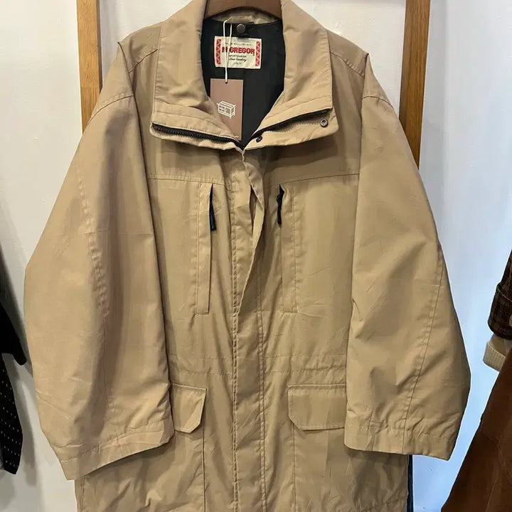 [BUNJANG] McGregor Beige Field Jacket / 맥그리거 베이지색 야상 점퍼
