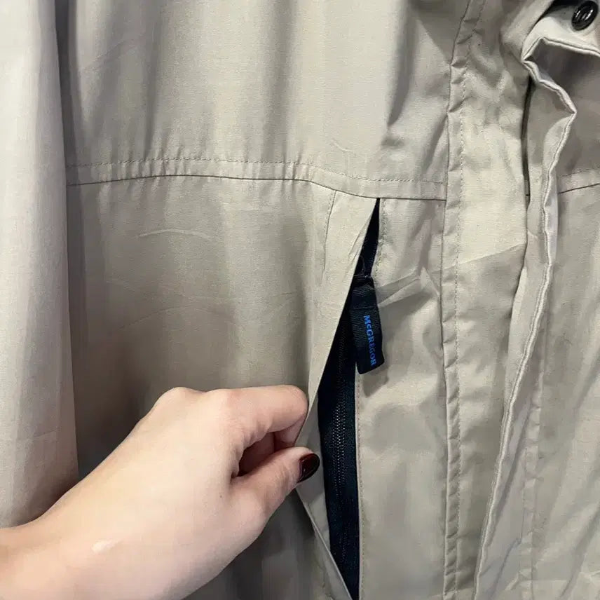 [BUNJANG] McGregor Beige Field Jacket / 맥그리거 베이지색 야상 점퍼