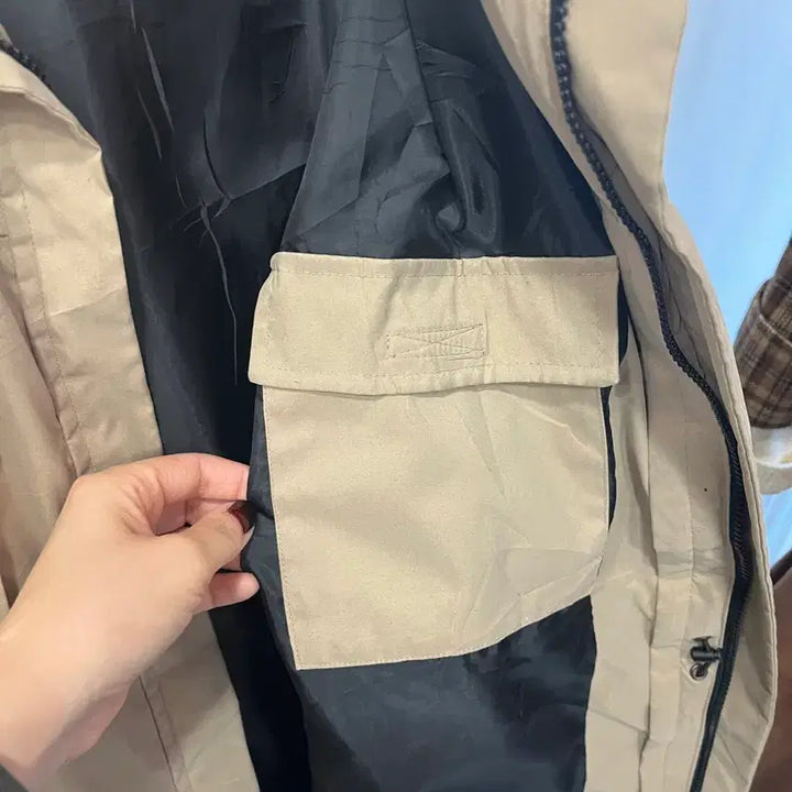 [BUNJANG] McGregor Beige Field Jacket / 맥그리거 베이지색 야상 점퍼
