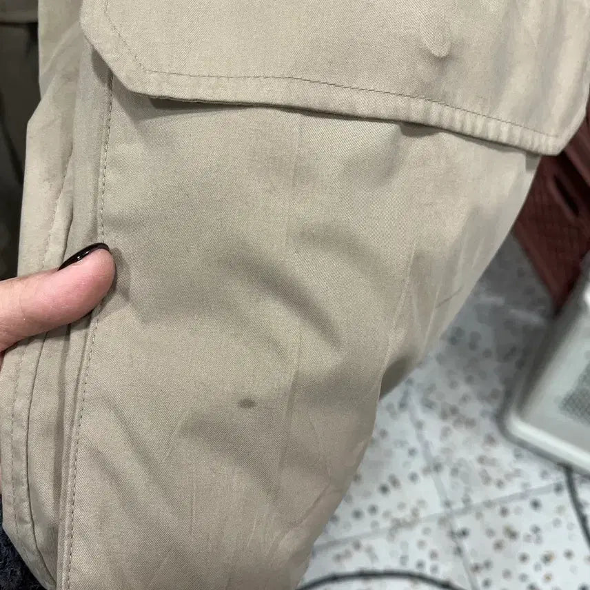 [BUNJANG] McGregor Beige Field Jacket / 맥그리거 베이지색 야상 점퍼