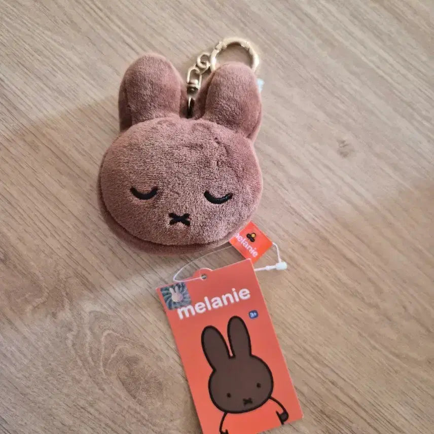 [BUNJANG] Melanie Rabbit Keyring Brown / 멜라니 토끼 키링 브라운