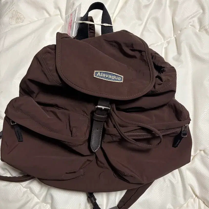 [BUNJANG] Arabig Polar S Brown Backpack / 아라비그 폴라 럭색 S 브라운 백팩 새상품