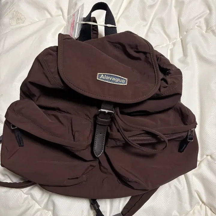 [BUNJANG] Arabig Polar S Brown Backpack / 아라비그 폴라 럭색 S 브라운 백팩 새상품