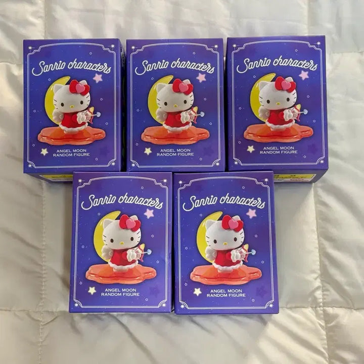 [BUNJANG] Sanrio Characters Angel Moon Random Figure / 미개봉) 산리오 캐릭터즈 엔젤문 랜덤 피규어