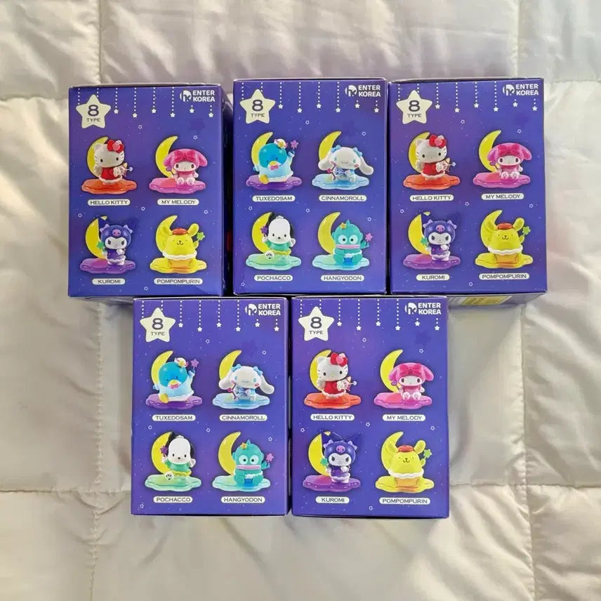 [BUNJANG] Sanrio Characters Angel Moon Random Figure / 미개봉) 산리오 캐릭터즈 엔젤문 랜덤 피규어