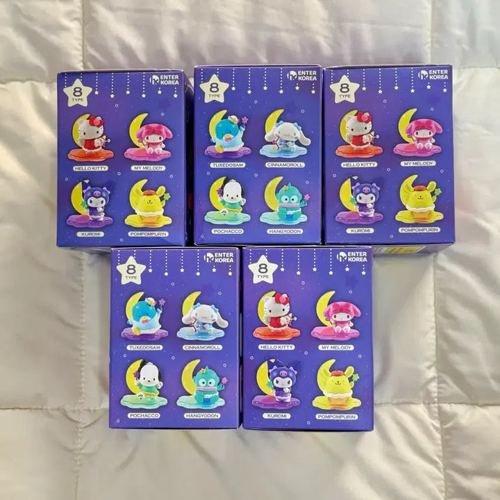 [BUNJANG] Sanrio Characters Angel Moon Random Figure / 미개봉) 산리오 캐릭터즈 엔젤문 랜덤 피규어