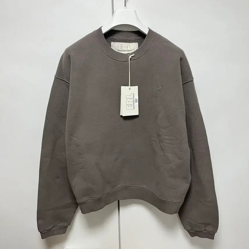 [BUNJANG] ERL Washed Sweatshirt - Taupe / (새상품)[M] 이알엘 ERL 25fw 워싱 맨투맨/타우페
