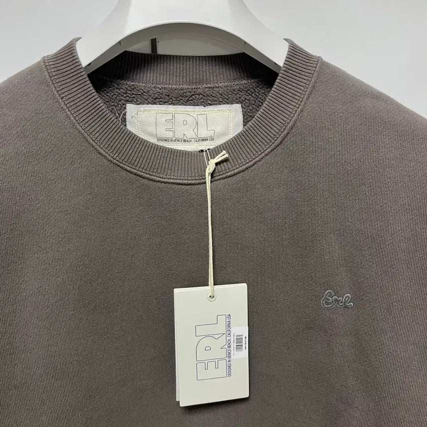 [BUNJANG] ERL Washed Sweatshirt - Taupe / (새상품)[M] 이알엘 ERL 25fw 워싱 맨투맨/타우페