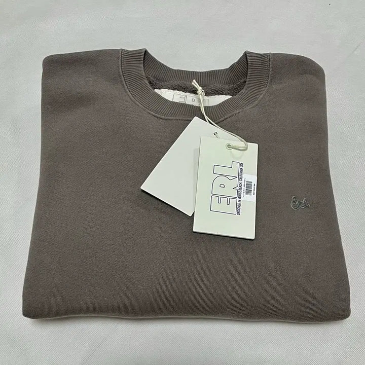 [BUNJANG] ERL Washed Sweatshirt - Taupe / (새상품)[M] 이알엘 ERL 25fw 워싱 맨투맨/타우페