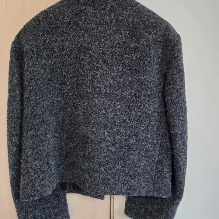 [BUNJANG] Gu Minseong Alpaca Wool Short Blouson M / 구민성 알파카 울 숏자켓 블루종 M