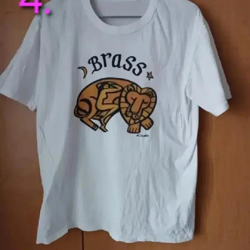 [BUNJANG] Vintage Print T-shirt Bundle Set / 프린트티 free사이즈 4장일괄판매 (택포)