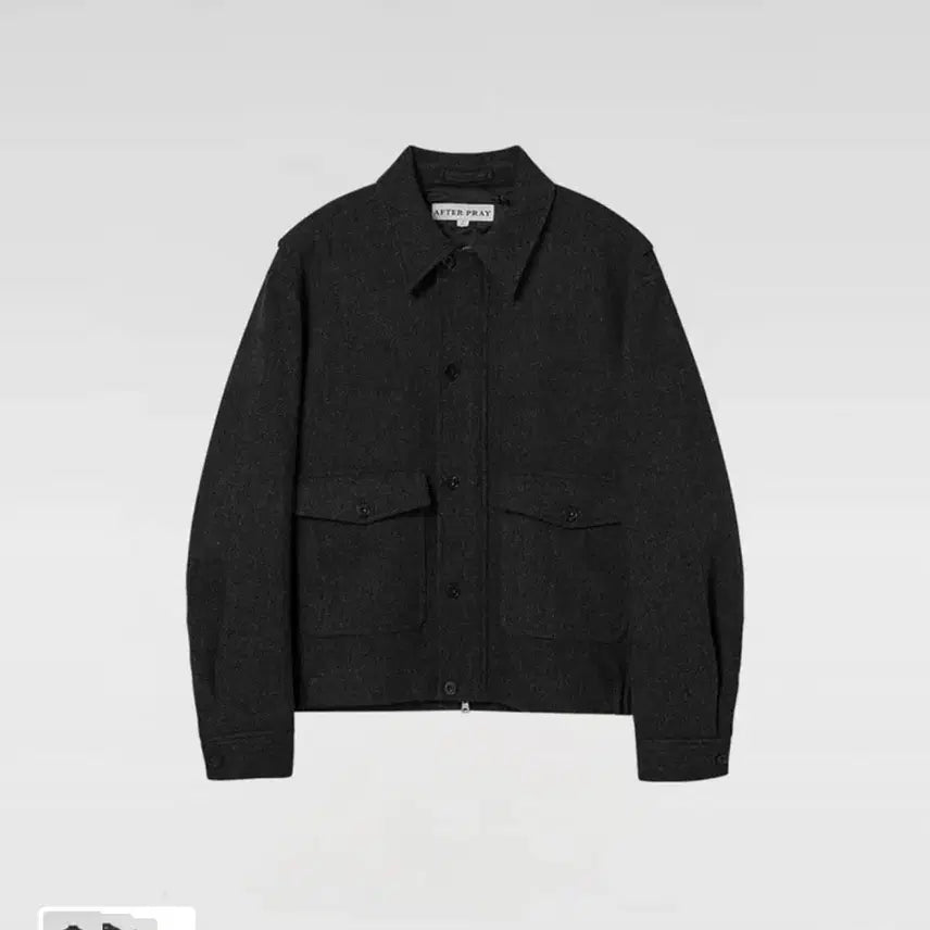 [BUNJANG] After Pray A2 Blue Blouson / [M] 애프터프레이 A2 울 블루종